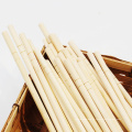 Экологичные натуральные бамбуковые круглые палочки для еды для ресторана